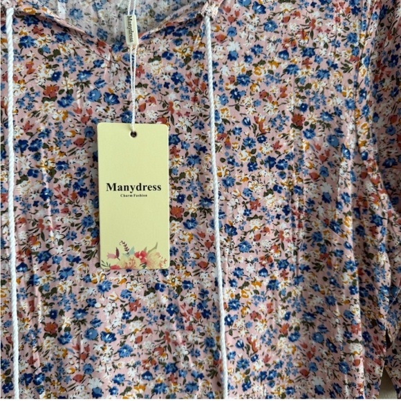 NWT Floral Print Women's Dress - Picture 3 of 8